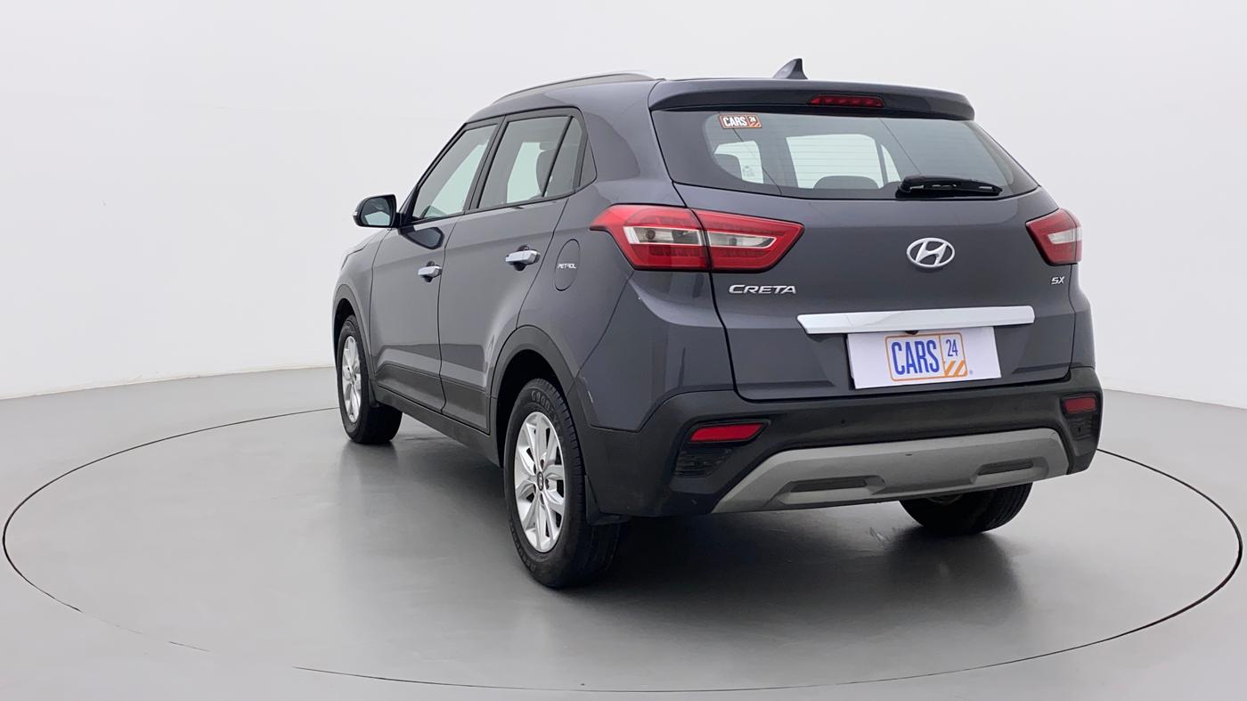 2019 Hyundai Creta SX 1.6 PETROL, Petrol, Manual, 69,869 km, Left Back Diagonal