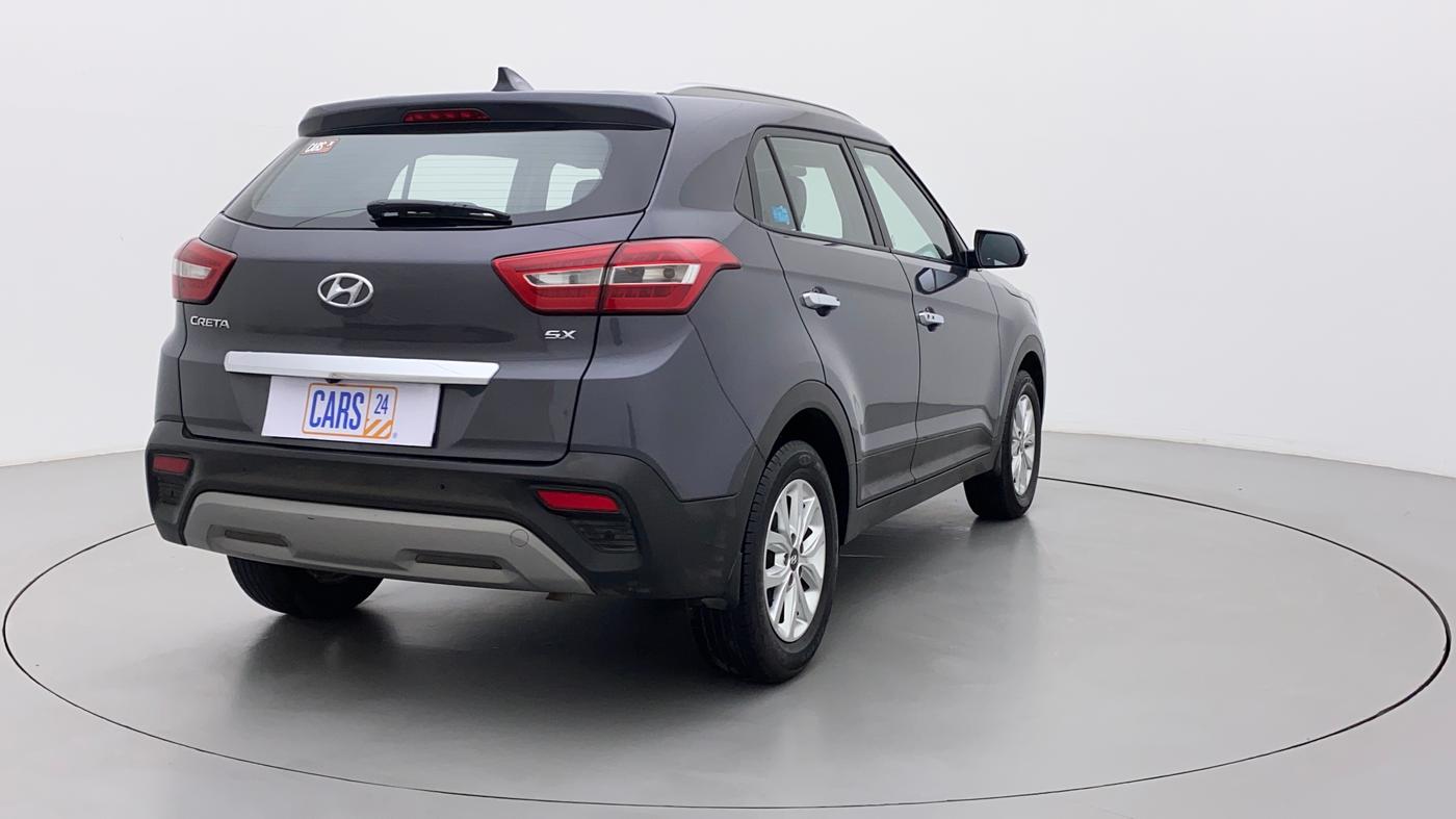 2019 Hyundai Creta SX 1.6 PETROL, Petrol, Manual, 69,869 km, Right Back Diagonal
