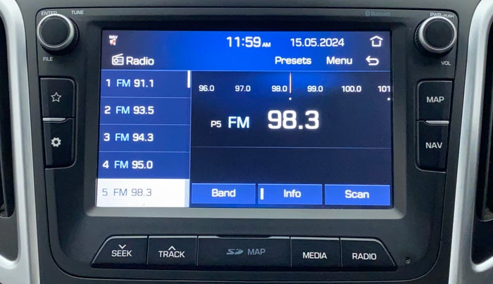 2019 Hyundai Creta SX 1.6 PETROL, Petrol, Manual, 69,869 km, Infotainment System