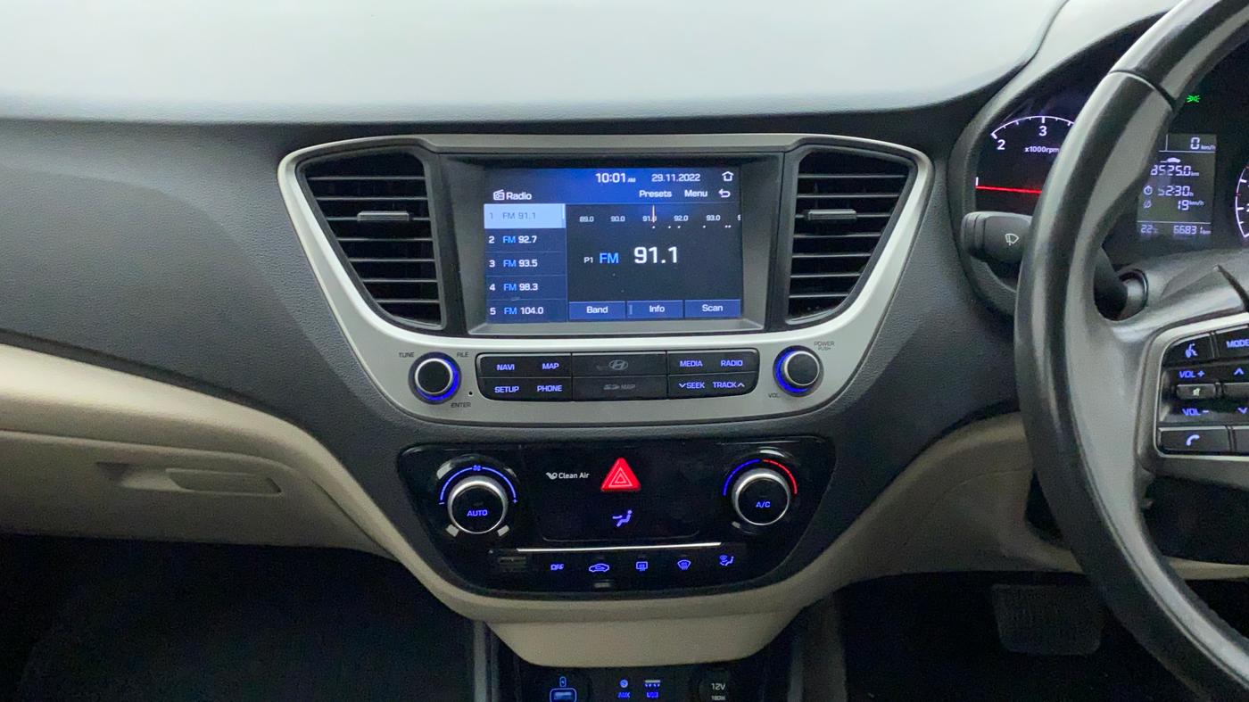 2018 Hyundai Verna 1.6 CRDI SX + AT, Diesel, Automatic, 66,883 km, Air Conditioner