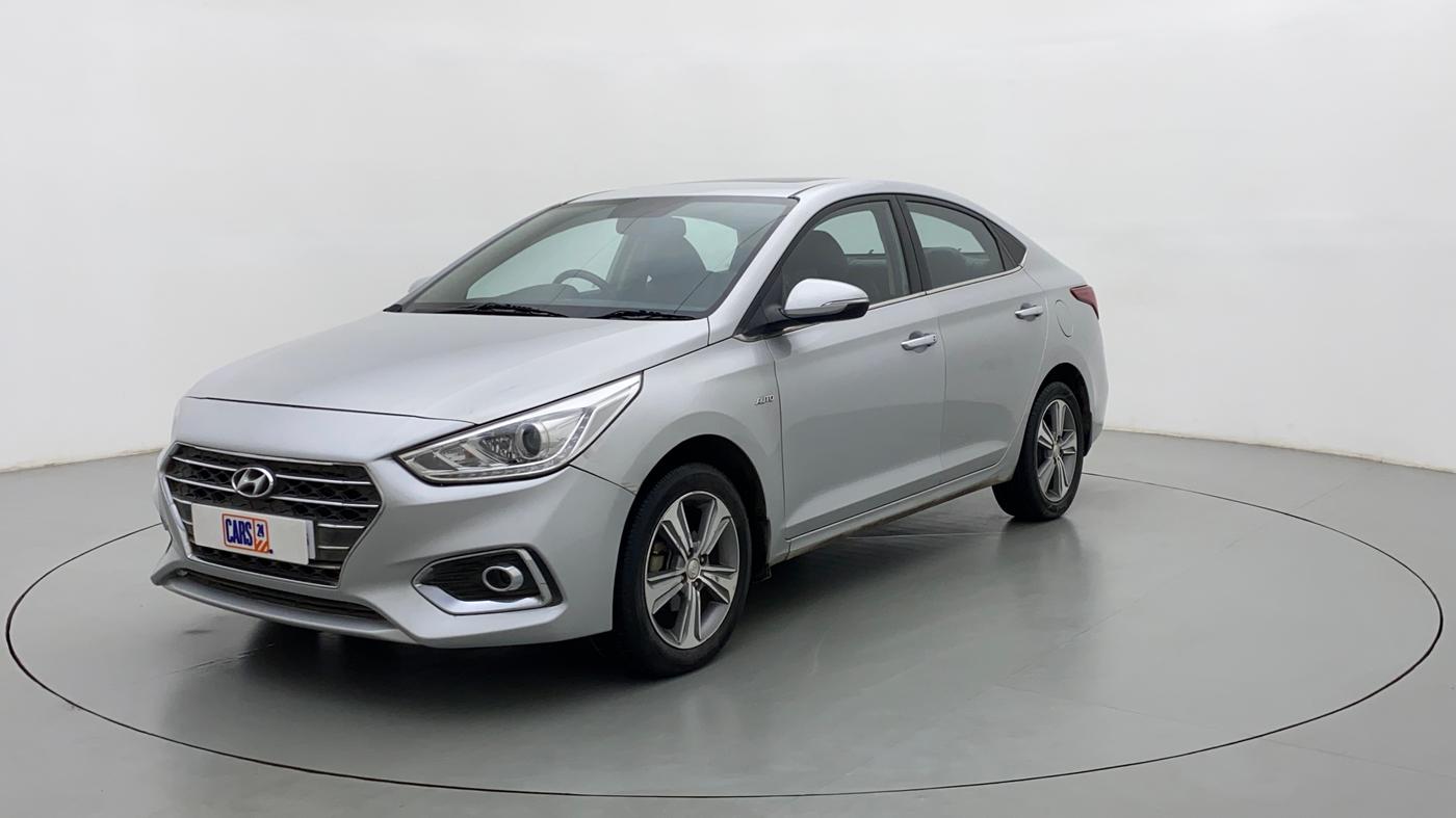 2018 Hyundai Verna 1.6 CRDI SX + AT, Diesel, Automatic, 66,883 km, Left Front Diagonal