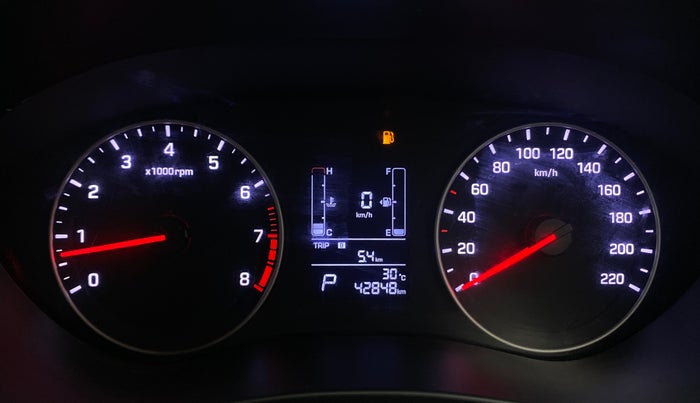 2018 Hyundai Elite i20 ASTA 1.2  CVT, Petrol, Automatic, 42,844 km, Odometer Image