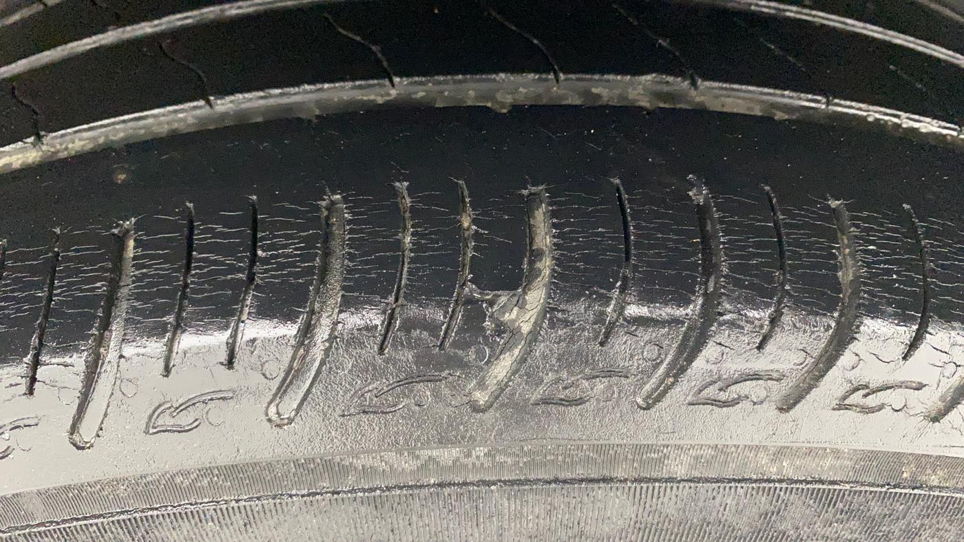2019 Maruti Baleno DELTA PETROL 1.2, Petrol, Manual, 63,919 km, Left Rear Tyre Tread