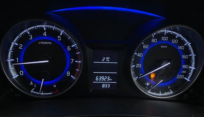 2019 Maruti Baleno DELTA PETROL 1.2, Petrol, Manual, 63,919 km, Odometer Image