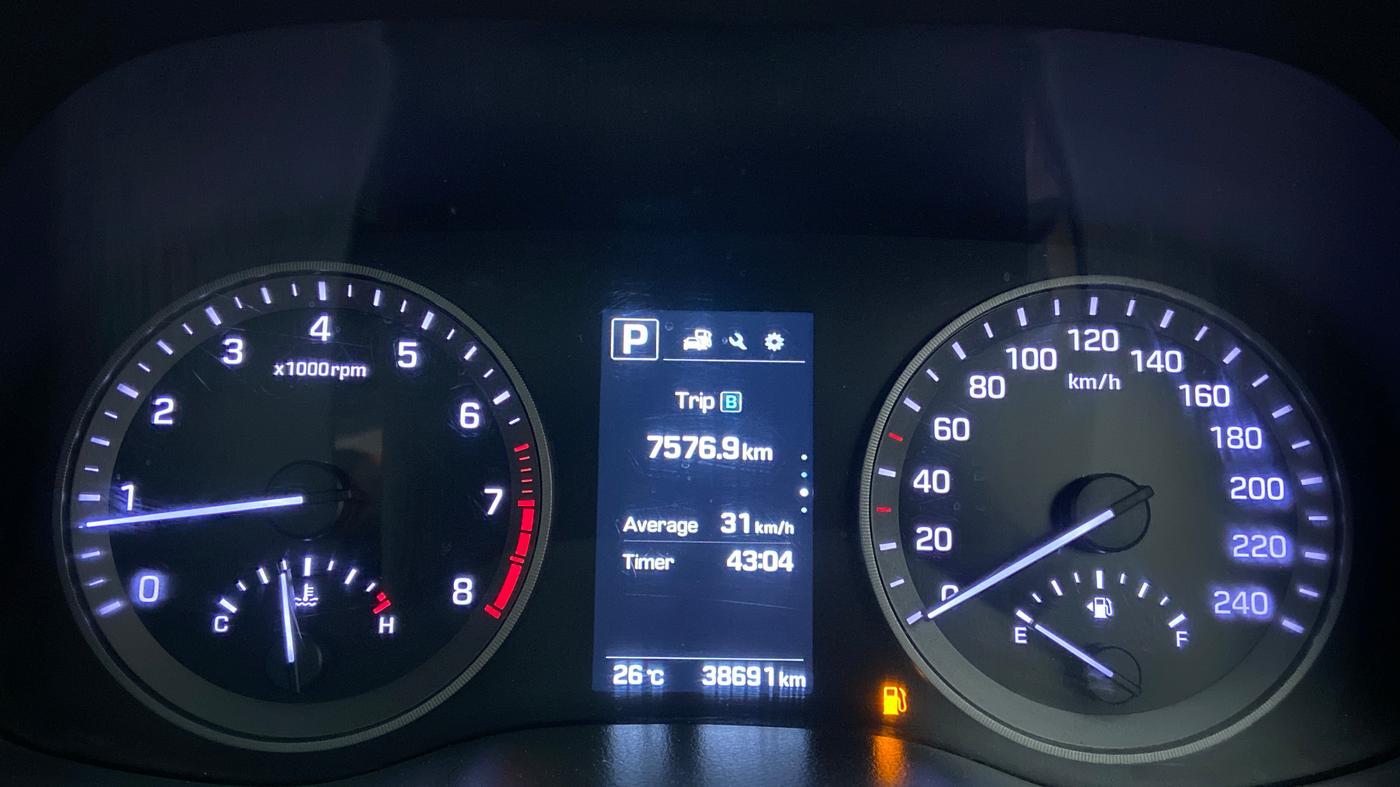 2019 Hyundai Tucson 2WD AT GLS PETROL, Petrol, Automatic, 39,264 km, Odometer Image