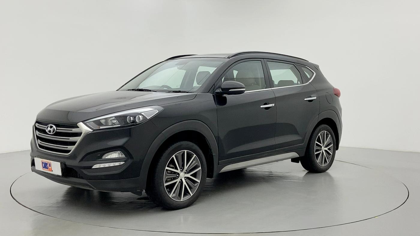 2019 Hyundai Tucson 2WD AT GLS PETROL, Petrol, Automatic, 39,264 km, Left Front Diagonal