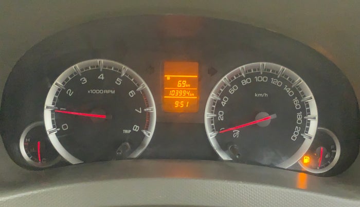 2014 Maruti Ertiga VXI ABS, CNG, Manual, 1,03,994 km, Odometer View