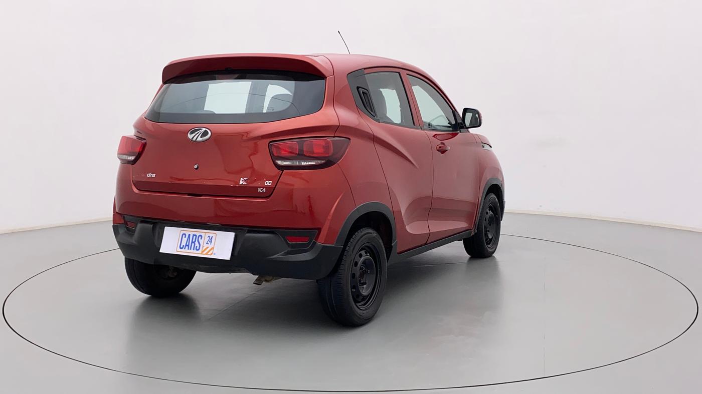 2016 Mahindra Kuv100 K4 D 6 STR, Diesel, Manual, 1,09,428 km, Right Back Diagonal