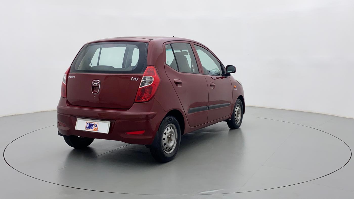 2012 Hyundai i10 ERA 1.1 IRDE, Petrol, Manual, 58,645 km, Right Back Diagonal