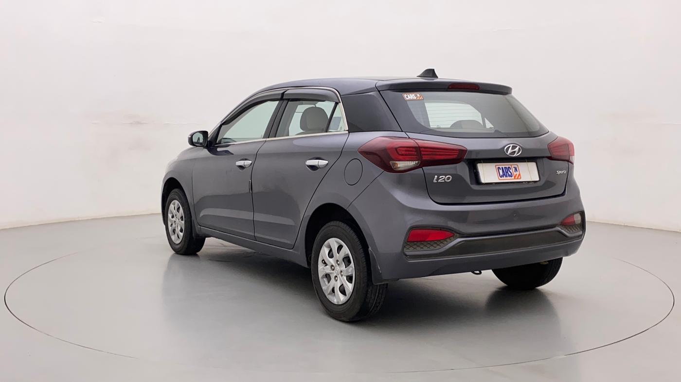 2018 Hyundai Elite i20 SPORTZ 1.2, Petrol, Manual, 77,073 km, Left Back Diagonal