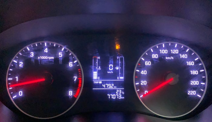 2018 Hyundai Elite i20 SPORTZ 1.2, Petrol, Manual, 77,073 km, Odometer Image