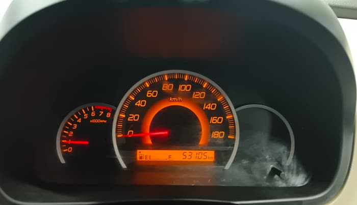 2015 Maruti Wagon R 1.0 VXI, Petrol, Manual, 53,091 km, Odometer Image