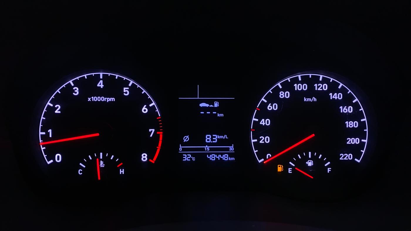 2017 Hyundai Verna 1.6 SX VTVT, Petrol, Manual, 48,460 km, Odometer Image