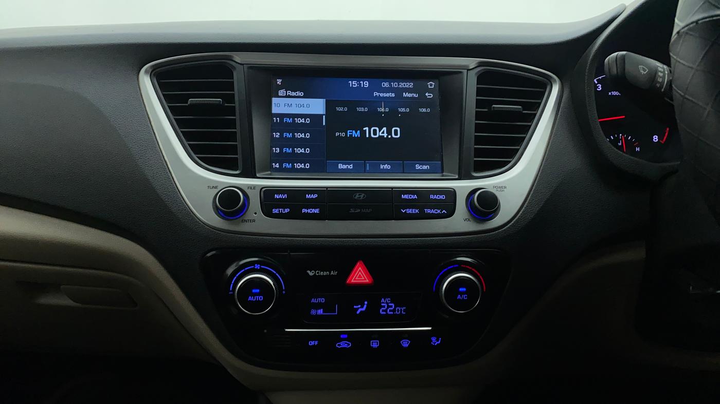 2017 Hyundai Verna 1.6 SX VTVT, Petrol, Manual, 48,460 km, Air Conditioner