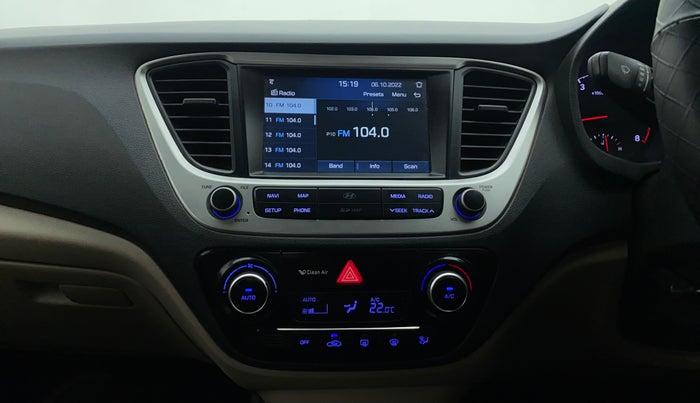 2017 Hyundai Verna 1.6 SX VTVT, Petrol, Manual, 48,460 km, Air Conditioner