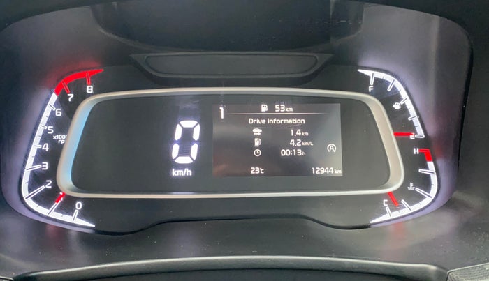 2023 KIA SONET GTX PLUS 1.0 IMT, Petrol, Manual, 12,973 km, Odometer Image