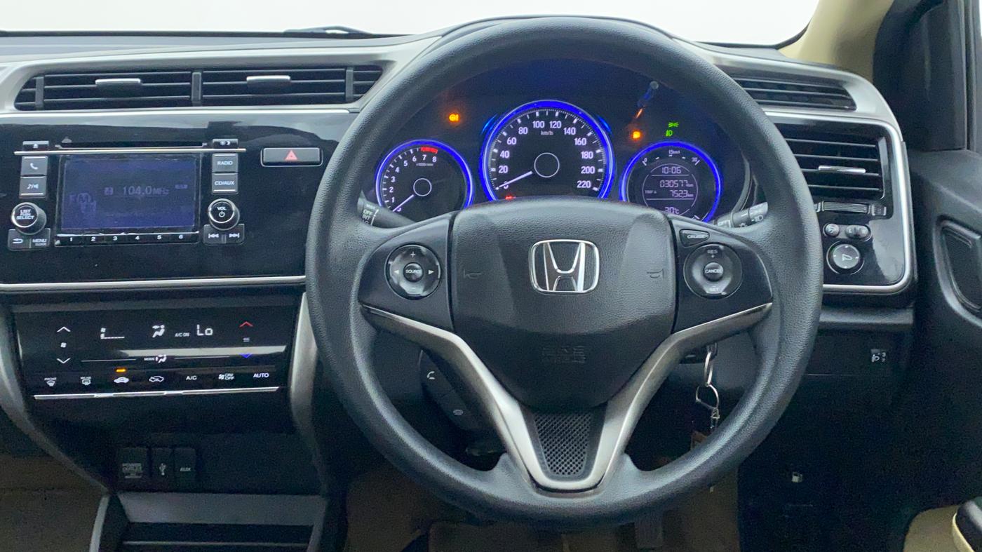 2016 Honda City V MT PETROL, Petrol, Manual, 30,577 km, Steering Wheel Close-up