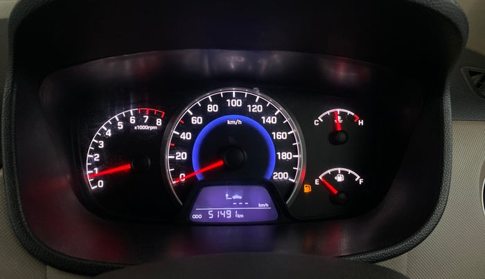 2016 Hyundai Grand i10 SPORTZ 1.2 KAPPA VTVT, Petrol, Manual, 51,478 km, Odometer Image