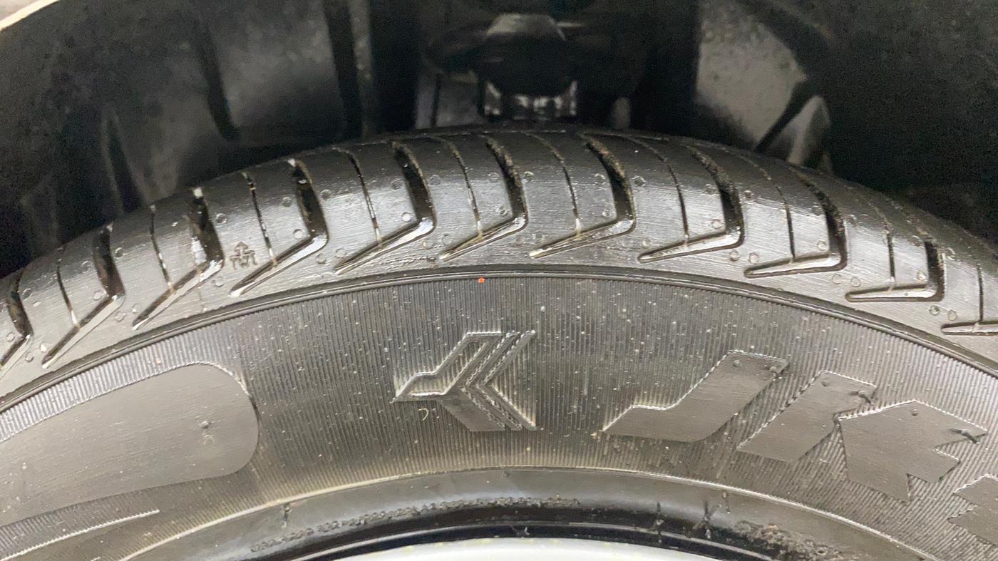 2018 Datsun Redi Go T(O) 1.0, Petrol, Manual, 1,03,512 km, Left Front Tyre Tread