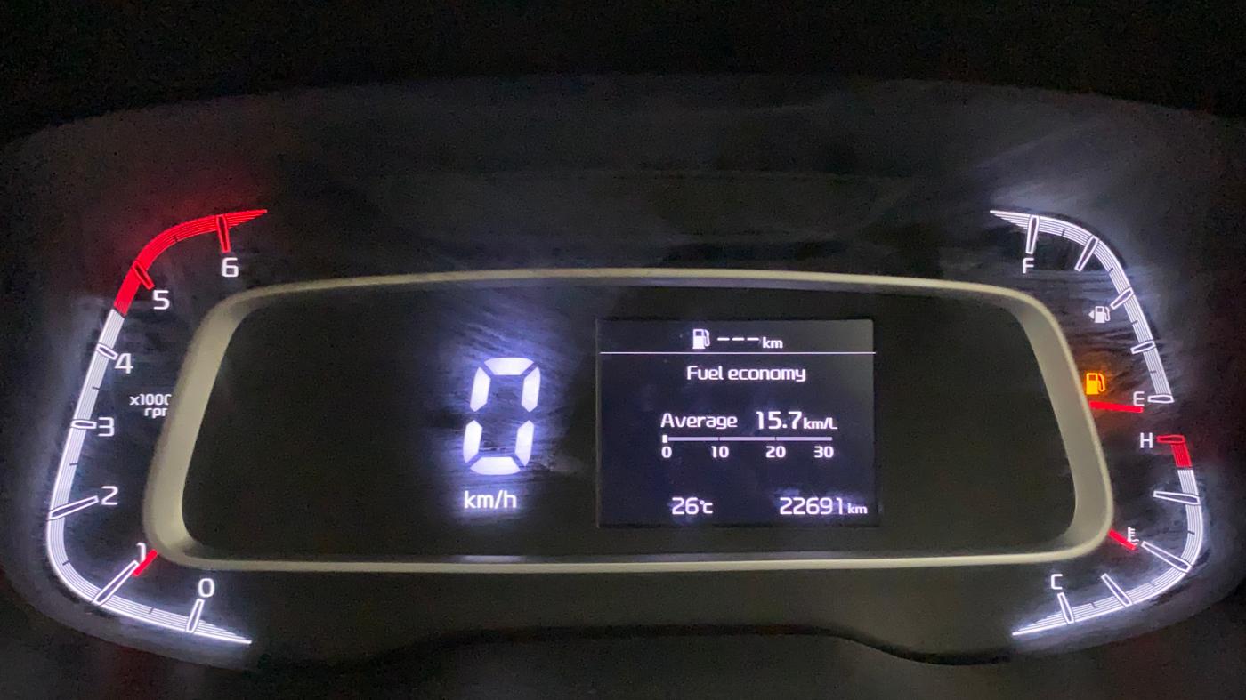 2022 KIA SONET HTK PLUS 1.5, Diesel, Manual, 22,691 km, Odometer Image