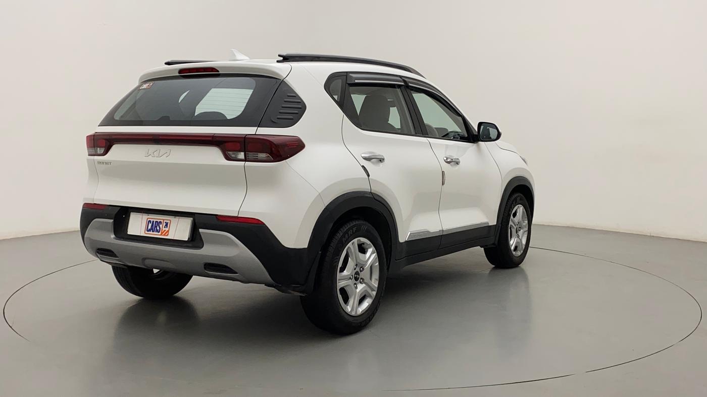 2022 KIA SONET HTK PLUS 1.5, Diesel, Manual, 22,691 km, Right Back Diagonal