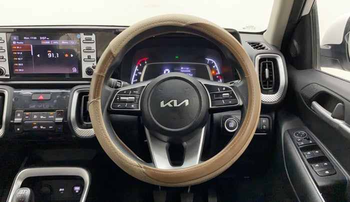 2022 KIA SONET HTK PLUS 1.5, Diesel, Manual, 22,691 km, Steering Wheel Close Up