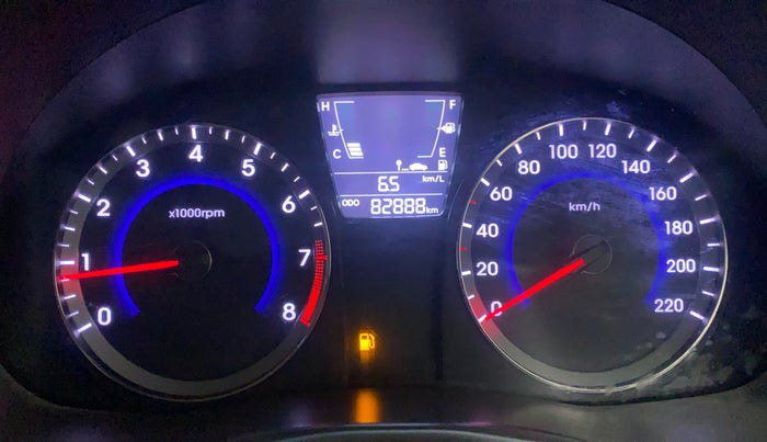 2016 Hyundai Verna 1.6 VTVT SX, Petrol, Manual, 82,845 km, Odometer Image