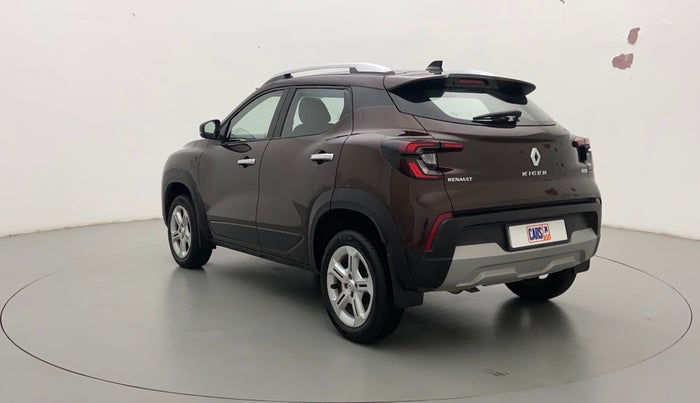 2021 Renault Kiger RXT AMT, Petrol, Automatic, 6,463 km, Left Back Diagonal