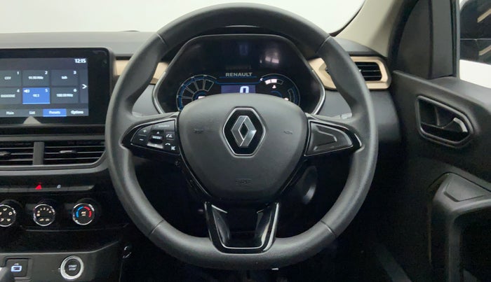 2021 Renault Kiger RXT AMT, Petrol, Automatic, 6,463 km, Steering Wheel Close Up