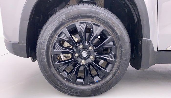 2021 Maruti Vitara Brezza ZXI, Petrol, Manual, 9,825 km, Left Front Wheel