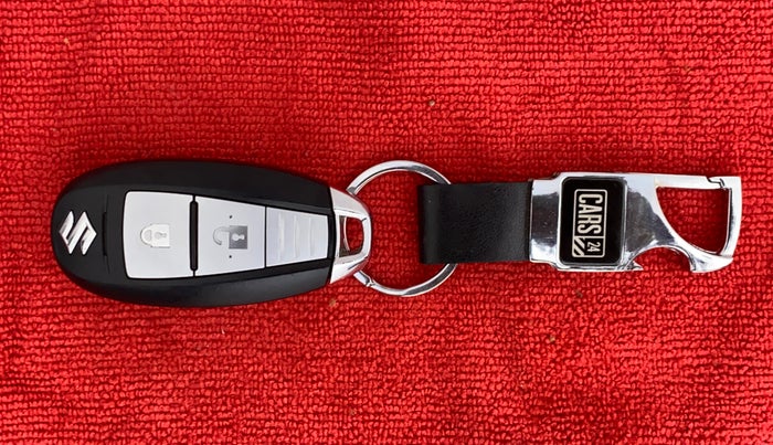 2021 Maruti Vitara Brezza ZXI, Petrol, Manual, 9,825 km, Key Close Up