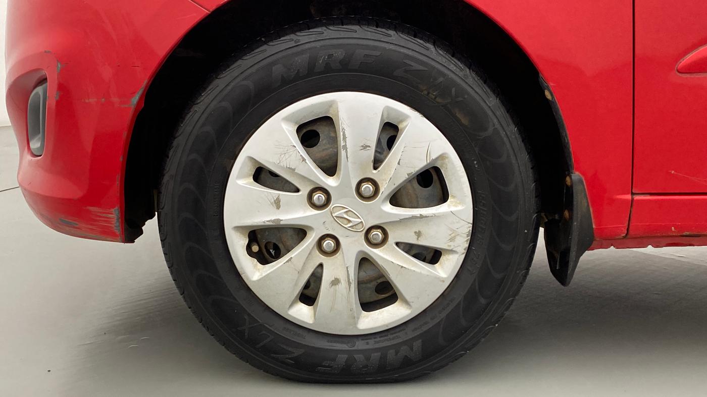 2011 Hyundai i10 SPORTZ 1.2 AT KAPPA2, Petrol, Automatic, 61,784 km, Left Front Wheel