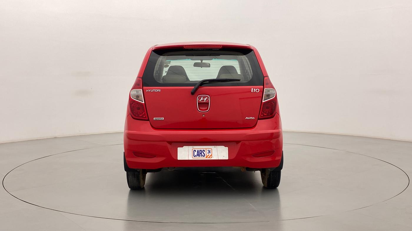 2011 Hyundai i10 SPORTZ 1.2 AT KAPPA2, Petrol, Automatic, 61,784 km, Back/Rear