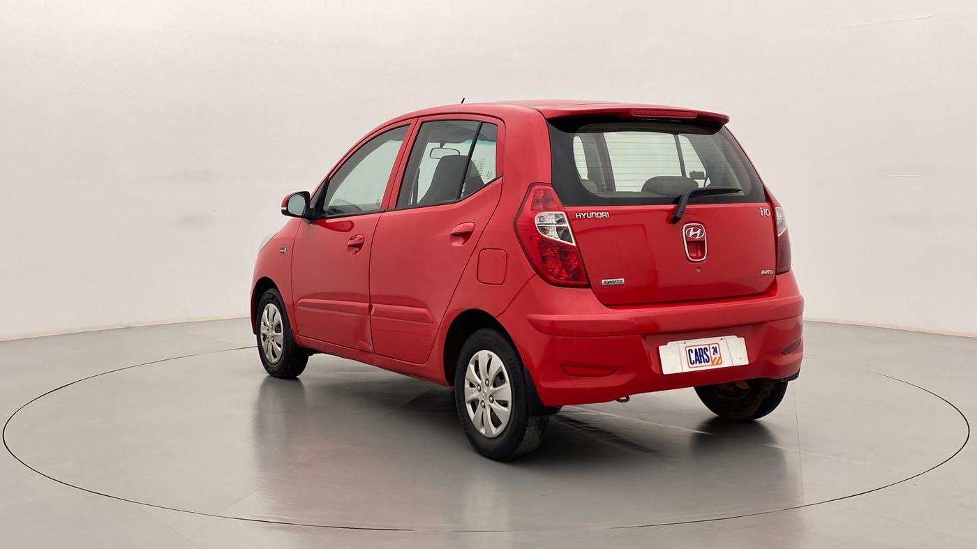 2011 Hyundai i10 SPORTZ 1.2 AT KAPPA2, Petrol, Automatic, 61,784 km, Left Back Diagonal