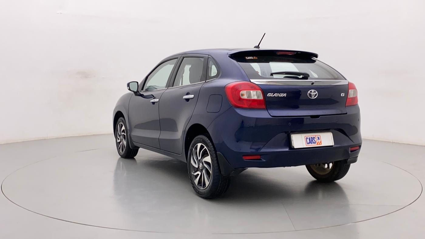 2021 Toyota Glanza G, Petrol, Manual, 37,303 km, Left Back Diagonal