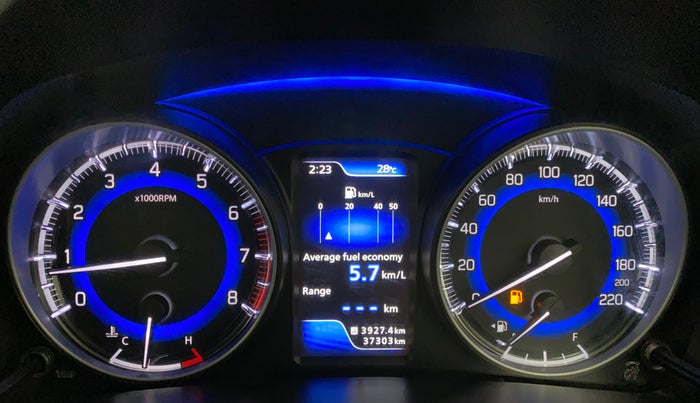 2021 Toyota Glanza G, Petrol, Manual, 37,303 km, Odometer Image