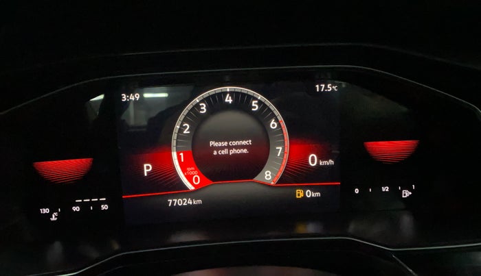 2023 Volkswagen VIRTUS GT PLUS TSI 1.5 EVO DSG, Petrol, Automatic, 77,010 km, Odometer Image