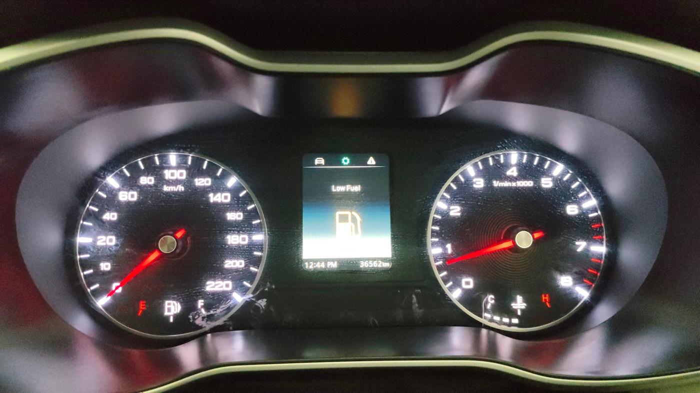 2022 MG ASTOR SUPER 1.5 MT, Petrol, Manual, 36,542 km, Odometer Image