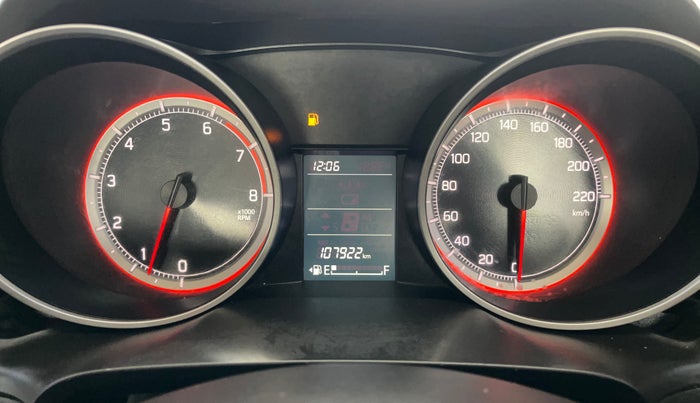 2021 Maruti Swift VXI, Petrol, Manual, 1,07,898 km, Odometer Image
