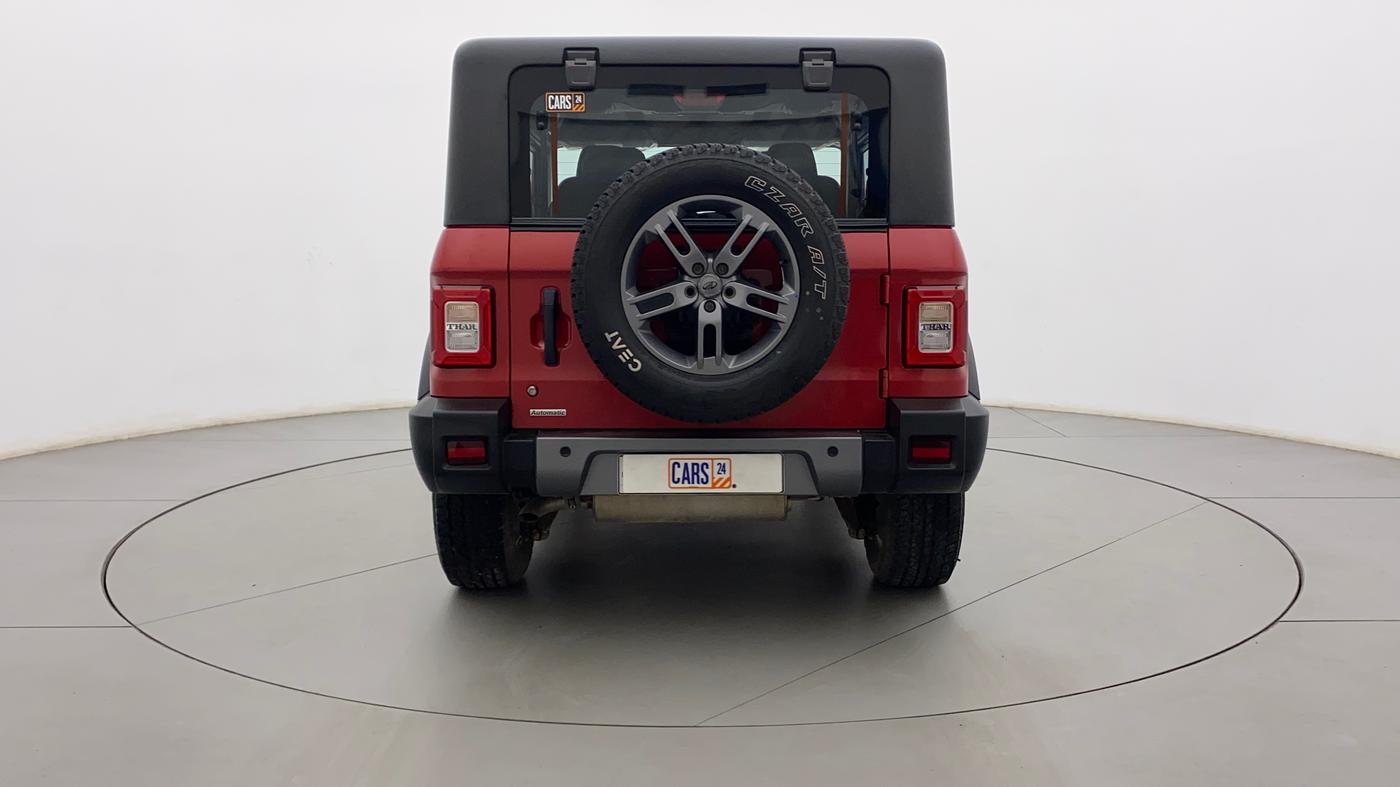 2022 Mahindra Thar LX PETROL HT 4WD AT, Petrol, Automatic, 9,448 km, Back/Rear