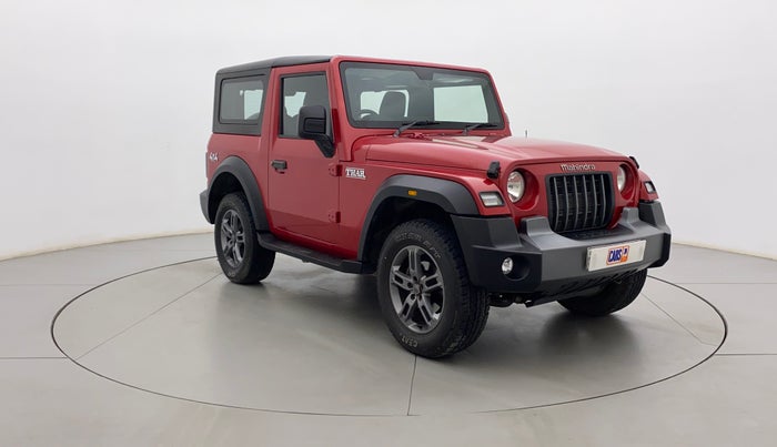 2022 Mahindra Thar LX PETROL HT 4WD AT, Petrol, Automatic, 9,448 km, Right Front Diagonal