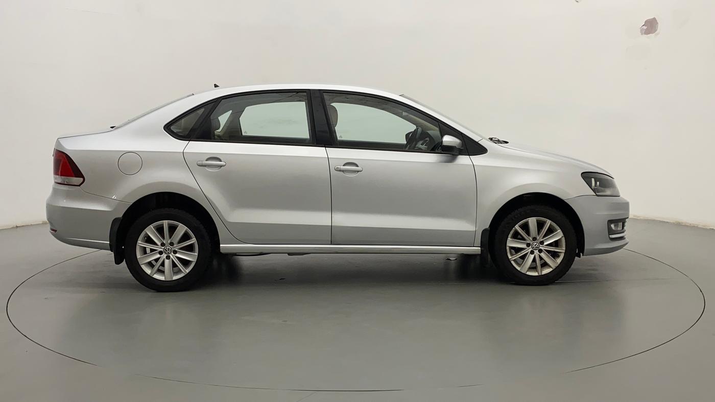 2016 Volkswagen Vento HIGHLINE PETROL AT, Petrol, Automatic, 64,763 km, Right Side
