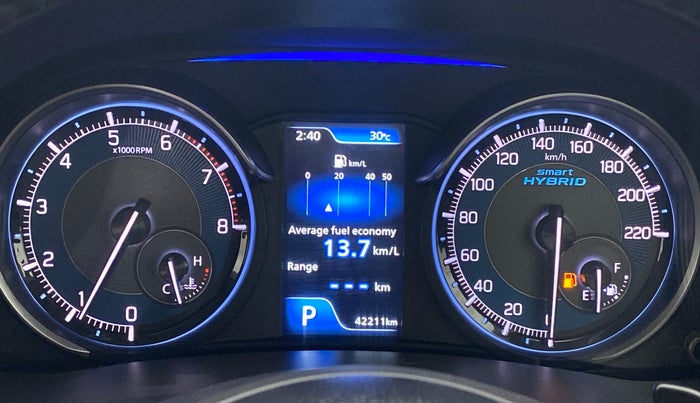 2022 Maruti XL6 ALPHA PLUS AT, Petrol, Automatic, 42,211 km, Odometer Image
