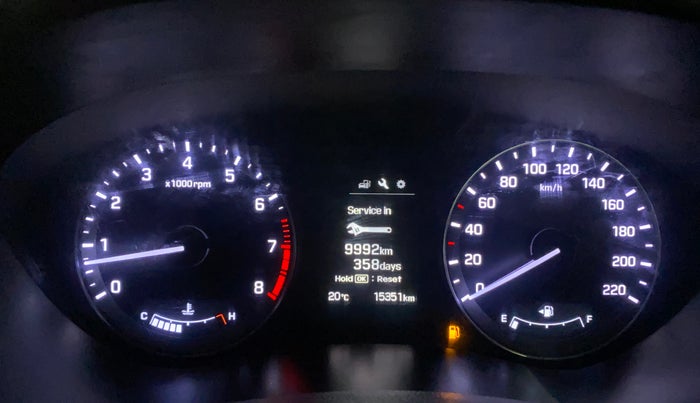 2015 Hyundai Elite i20 ASTA 1.2, Petrol, Manual, 15,343 km, Odometer Image