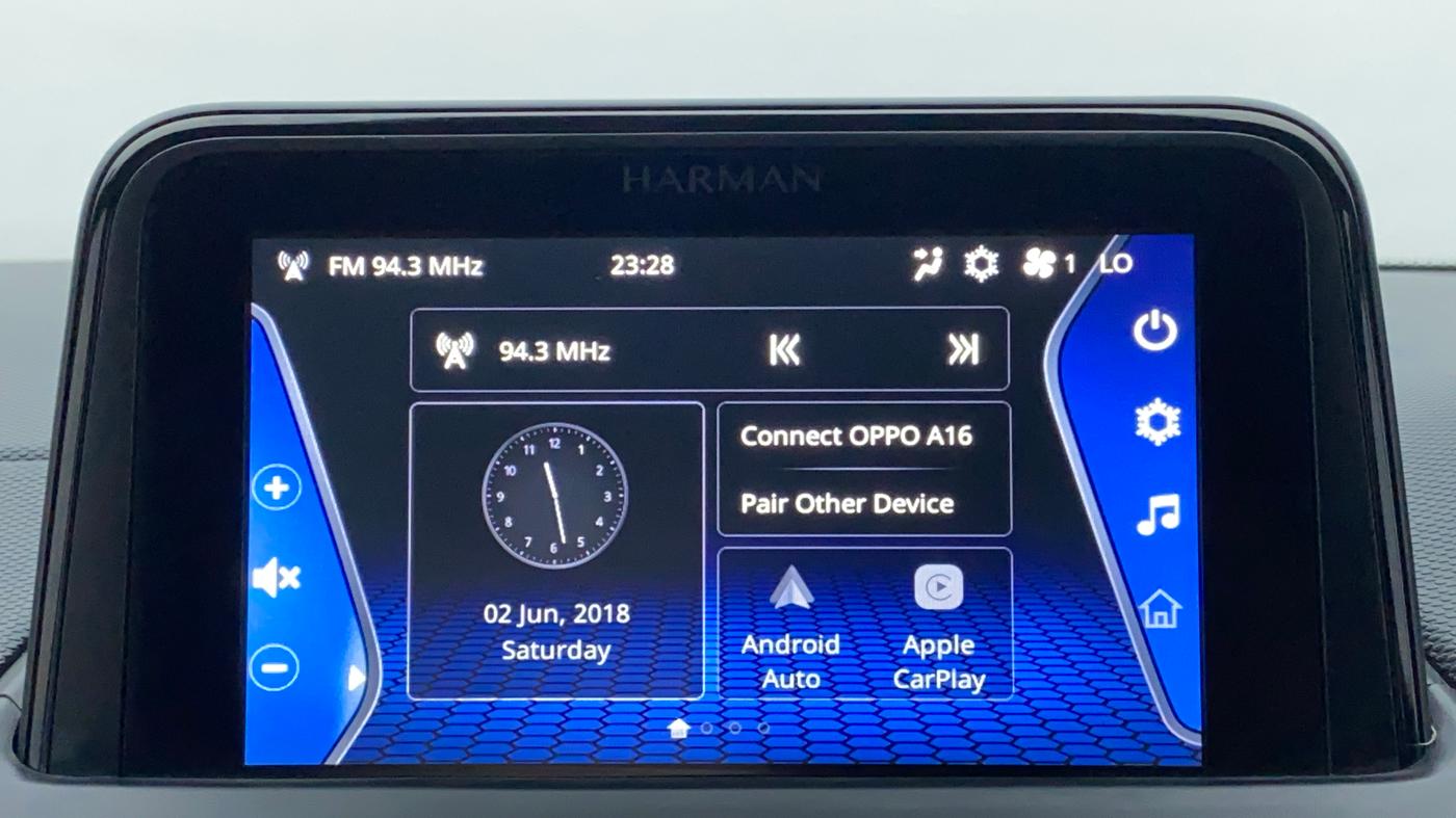 2022 Tata NEXON XZA PLUS (O) PETROL DARK EDITION, Petrol, Automatic, 4,391 km, Infotainment System