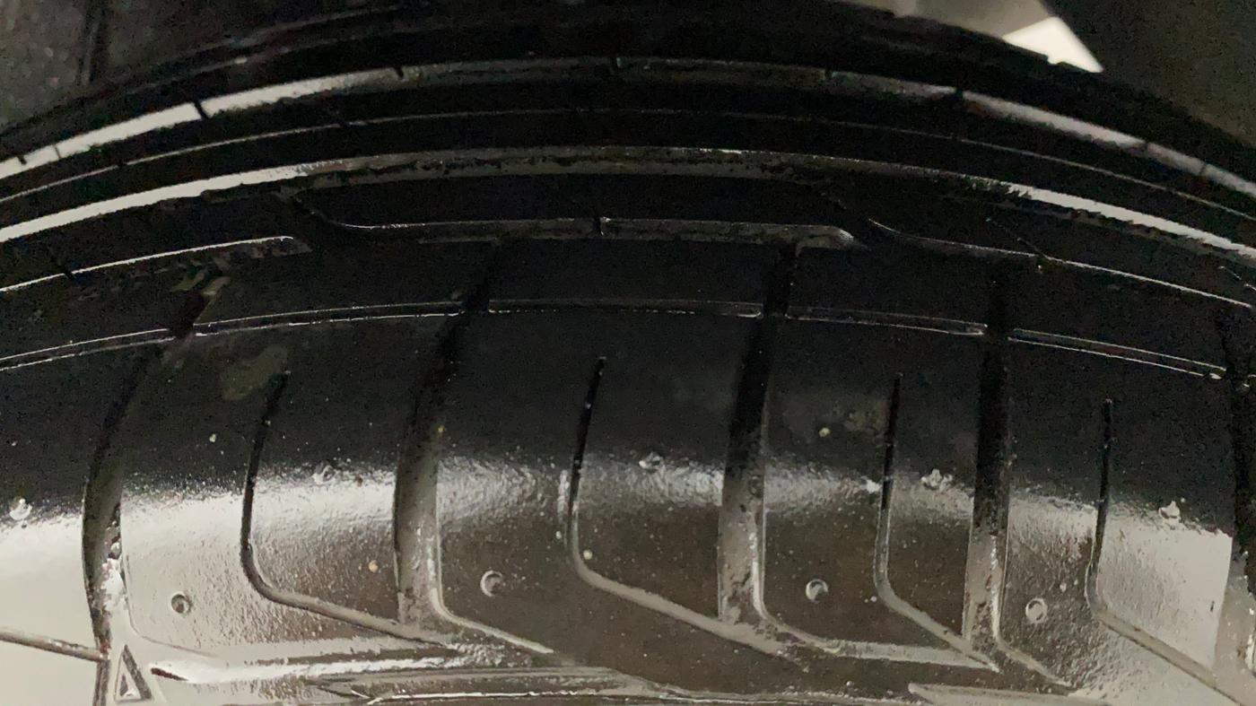 2022 Tata NEXON XZA PLUS (O) PETROL DARK EDITION, Petrol, Automatic, 4,391 km, Left Rear Tyre Tread