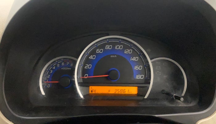 2017 Maruti Wagon R 1.0 VXI, Petrol, Manual, 35,781 km, Odometer Image