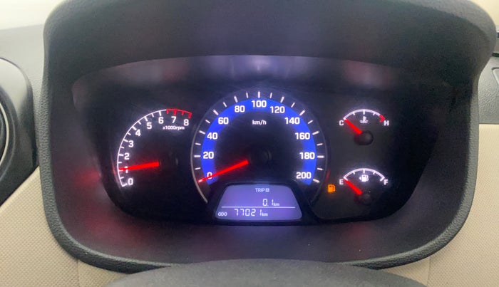2015 Hyundai Xcent S 1.2, Petrol, Manual, 77,021 km, Odometer Image