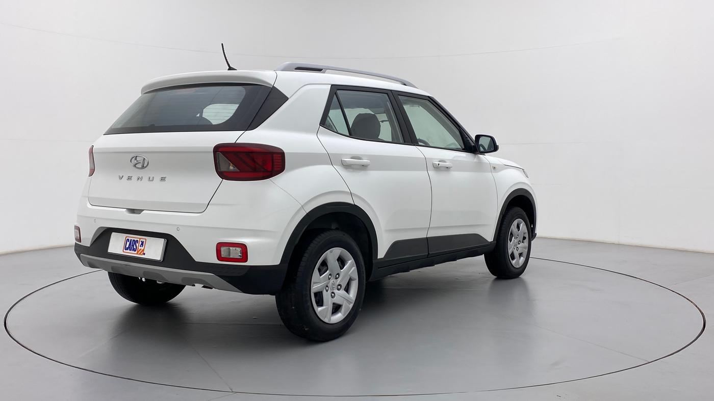 2021 Hyundai VENUE S MT 1.2 KAPPA, Petrol, Manual, 12,363 km, Right Back Diagonal