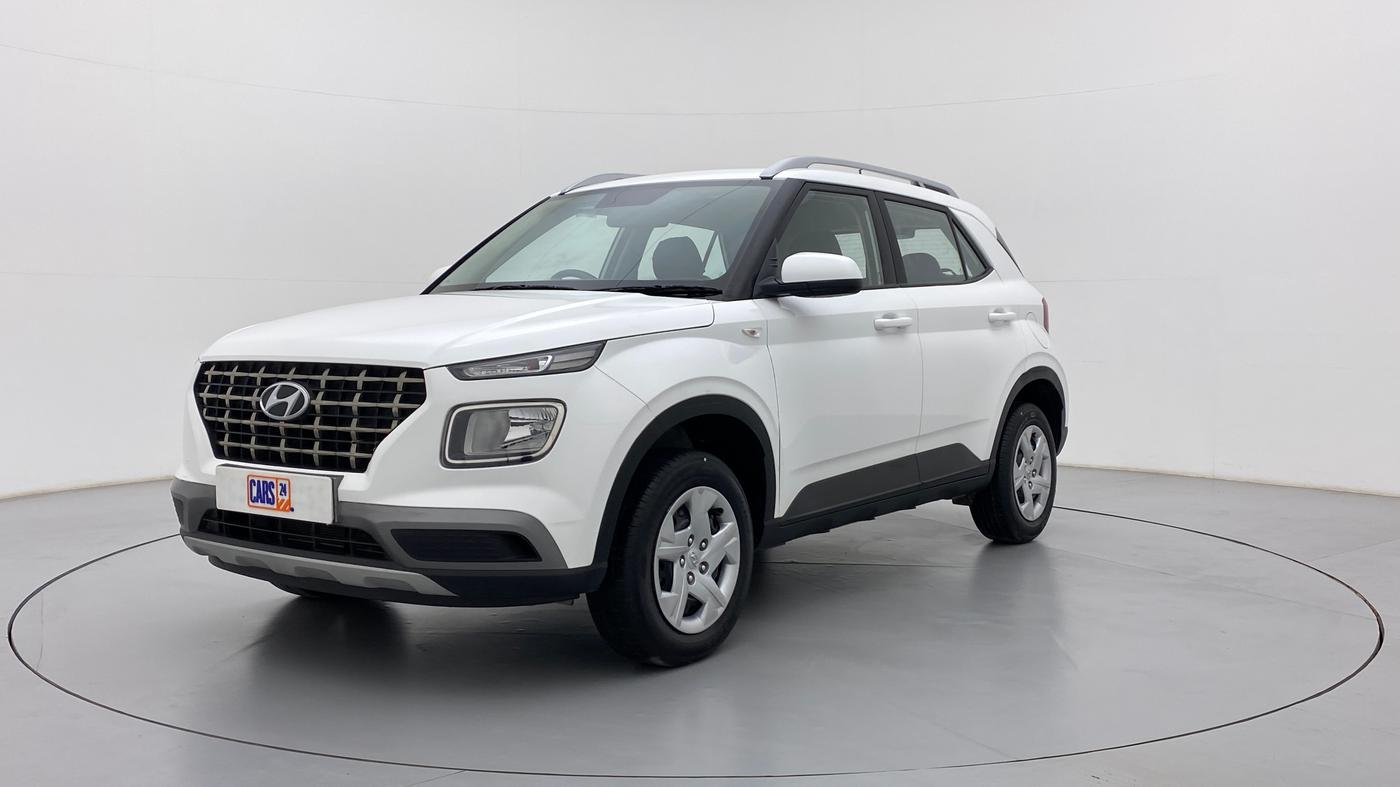 2021 Hyundai VENUE S MT 1.2 KAPPA, Petrol, Manual, 12,363 km, Left Front Diagonal